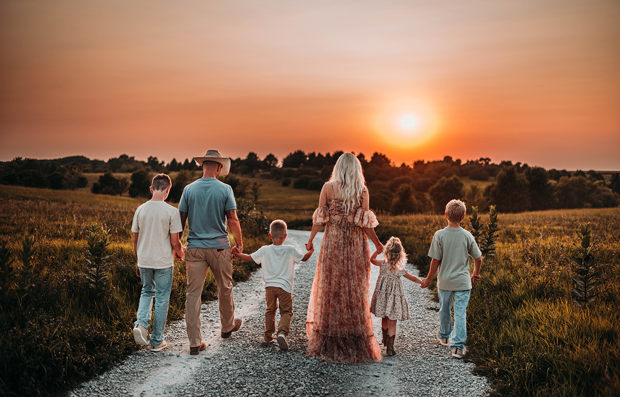 Sherry Peterson and Family