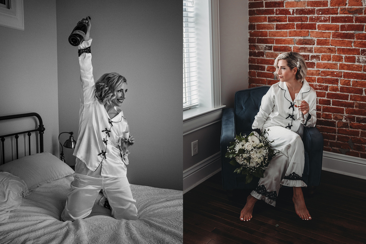 Bride and Groom at Hotel Rea in Corydon, Iowa Bride and Groom at Hotel Rea in Corydon, Iowa